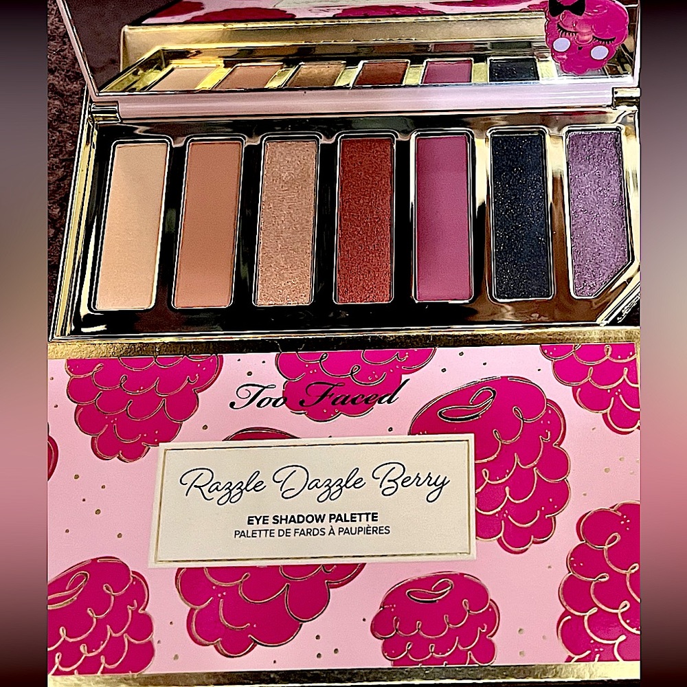 Too Faced RAZZLE DAZZLE BERRY Eyeshadow Palette, in Box, NWT/Never Used!